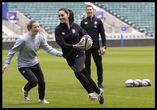 Kate Middleton, noua patroană a rugby-ului englez. Mesajul ducesei de Cambridge