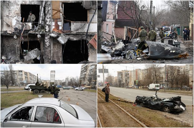 LIVE TEXT. Războiul din Ucraina. Lupta în Kiev a ajuns pe străzi. Fum deasupra orașului, sâmbătă dimineața