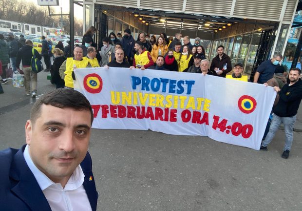 George Simion spune că atacul asupra Ucrainei nu amână marele miting AUR de duminică. Lider, despre cum au fost mobilizați oamenii: „Ne-o rugat George să mergem cu maşinile mici şi să blocăm cât mai multe artere în Bucureşti”