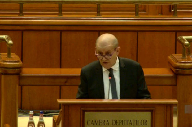 Ședință solemnă în Parlament, la 15 ani de la aderarea la UE. Șeful diplomației franceze: „O relație de stabilitate cu Rusia, provocarea unei generații”