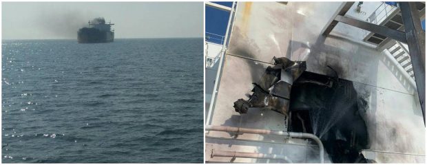 Navă moldovenească, bombardată în Marea Neagră. Presa ucraineană a anunțat inițial că e o navă a României