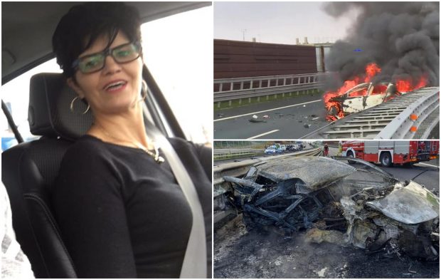 Românca arsă de vie în mașină, în Italia, era mama a doi copii și urma să se căsătorească
