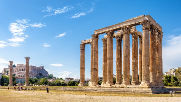 Statuia lui Zeus din Olympia, una dintre cele șapte minuni ale lumii antice pierdute