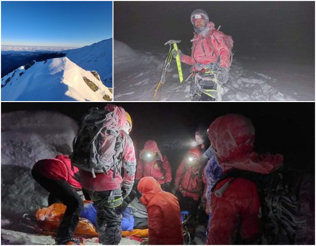 28 de ore la -20 de grade. Filmul salvării a doi tineri prinși de avalanșă în Munții Făgăraș. „I-am săpat o groapă, ca un sicriu”
