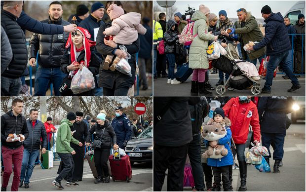 România s-a urnit. Ajutor de masă pentru refugiați și miting anunțat sâmbătă, la București