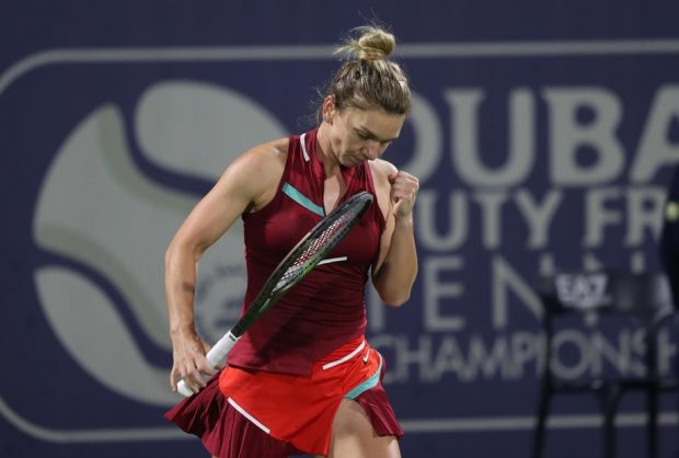Simona Halep a învins-o pe Gabriela Ruse la Dubai. Cu cine joacă în sferturi