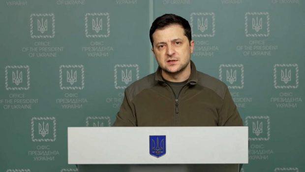 Volodimir Zelenski, mesaj de mobilizare a populației: „Am rezistat și am respins cu succes atacurile inamice”