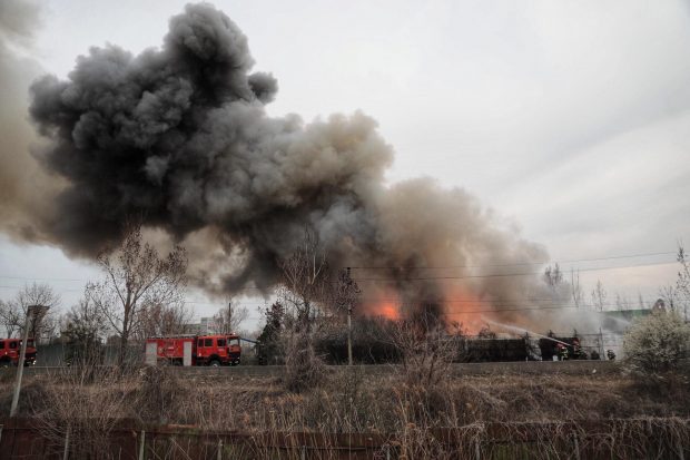 Octavian Berceanu, despre incendiul din Glina: Fumul e de 4.500 de ori mai toxic decât cel provenit de la arderea lemnului