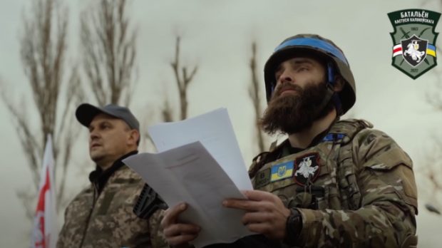 Un batalion format din voluntari belaruși s-a alăturat armatei Ucrainei