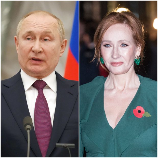 Putin o dă ca exemplu pe scriitoarea J.K. Rowling, autoarea celebrei serii „Harry Potter”, într-un discurs despre cum Vestul încearcă „să anuleze” cultura rusă