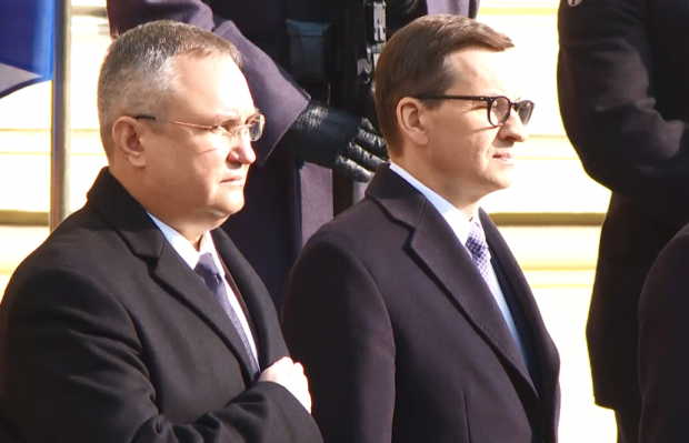 Premierul Nicolae Ciucă, la Varşovia, la  şedinţa comună a Guvernelor Poloniei şi României. În programul zilei, o întrevedere cu președintele Andrzej Duda