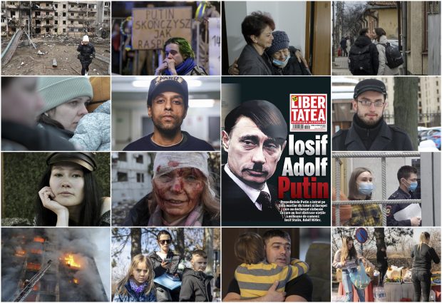 100 de articole Libertatea în care am demontat propaganda Kremlinului, am transmis din Mariupol și Kiev și am împărtășit experiența personală a refugiaților și a disidenților ruși