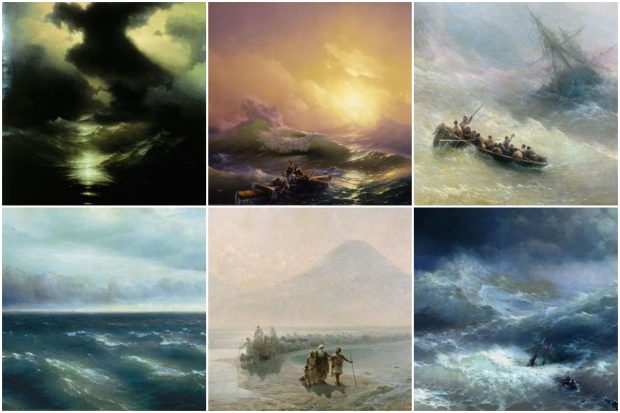 Muzeul unde era expus un mare pictor rus, unul dintre cei mai importanți creatori de peisaje marine ai lumii, distrus de asediul Mariupolului