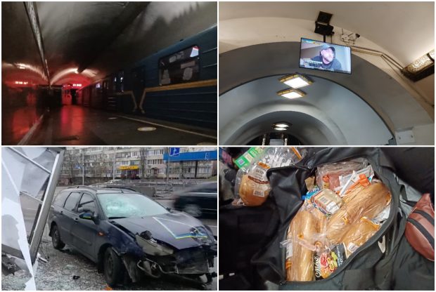EXCLUSIV. Corespondentul Libertatea din Kiev, o noapte în stația de metrou Universitet, unde s-a adăpostit de rachetele rușilor, alături de sute de oameni