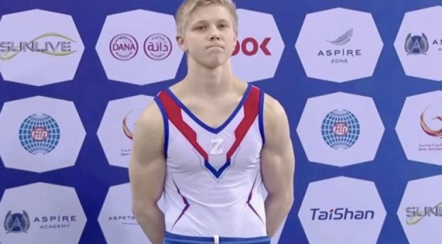 Gimnast rus, în pericol de suspendare după ce a purtat litera „Z”, simbol asociat invaziei din Ucraina, pe podiumul de la Cupa Mondială