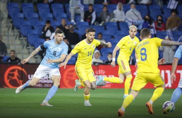România a remizat în Israel, după ce a condus cu 2-0