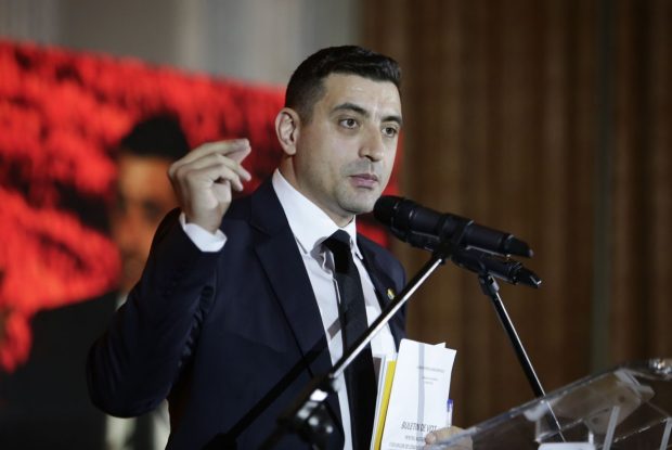George Simion, la Congres: Nu vreau să fiu candidatul AUR la alegerile prezidenţiale din 2024