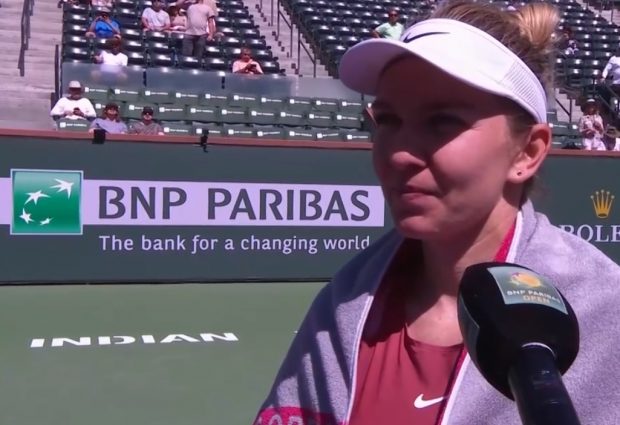 Simona Halep a trecut de Sorana Cîrstea şi ajunge în „sferturi” la Indian Wells