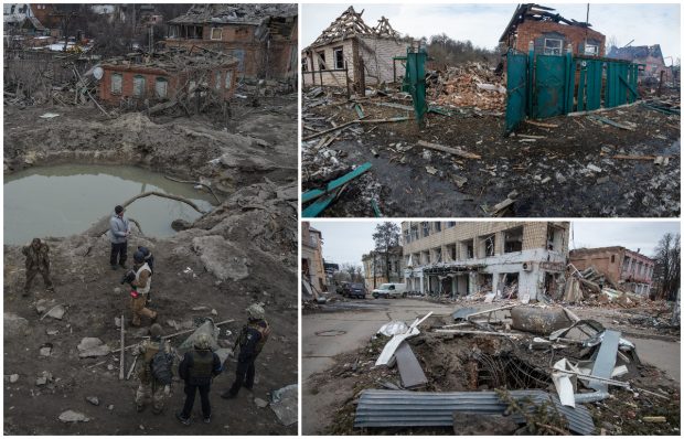 VIDEO | Orașul în care nicio casă nu mai e întreagă, bombardat din prima zi a invaziei, zi de zi, pe care rușii nu-l pot cuceri