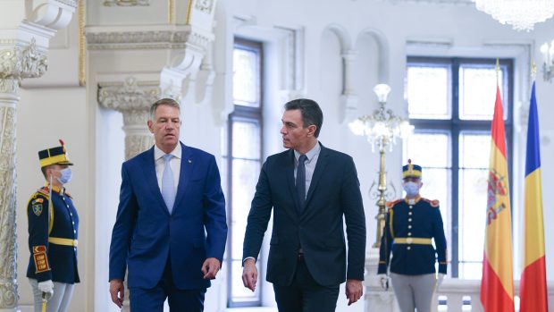 Klaus Iohannis, după întâlnirea cu premierul Spaniei: „Războiul din Ucraina înseamnă o profundă criză umanitară”