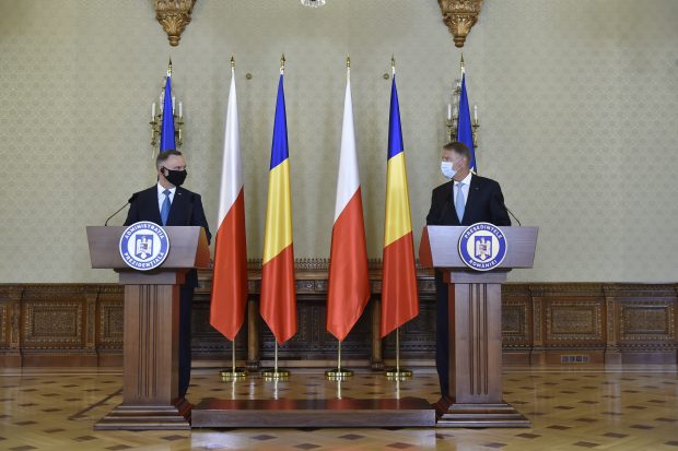 Klaus Iohannis îl primește marți, la Palatul Cotroceni, pe președintele Poloniei