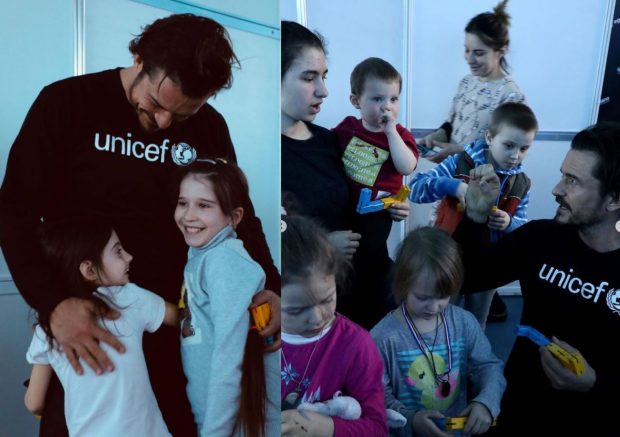 Orlando Bloom a venit în Republica Moldova să sprijine copiii refugiați din Ucraina: „Vizitez familii care au fost forțate să lase totul în urmă”