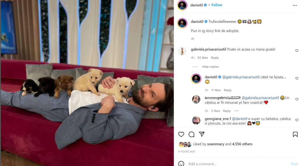 Dani Oțil a fost avertizat de soție lui. Ce i-a cerut Gabriela Prisăcariu de față cu toată lumea. „Poate vii acasă cu mâna goală”