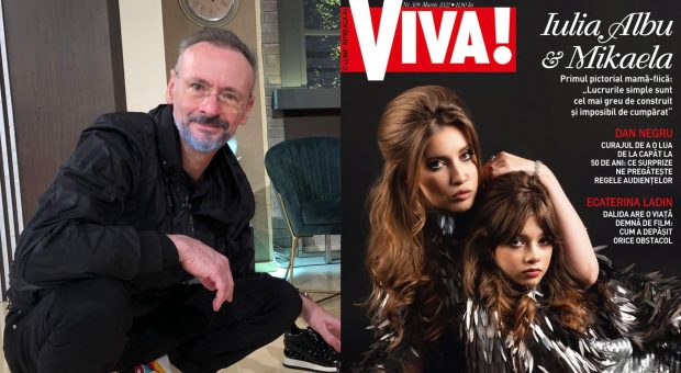 Reacția lui Mihai Albu după ce și-a văzut fiica pe coperta revistei VIVA!. Mikaela are 12 ani