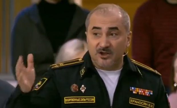 VIDEO | Un realizator TV rus și-a ieșit din minți când invitatul, un militar, a spus că mor soldați ruși în Ucraina: „Nu, nu, nu! Stop!”
