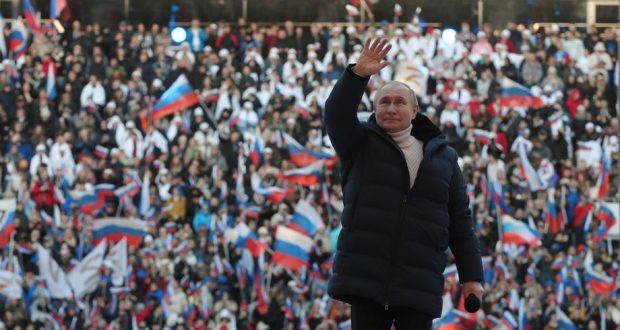 CTP, după mitingul cu 100.000 de oameni de la Moscova: „Poporul rus e Putin, cum poporul român a fost Ceaușescu”