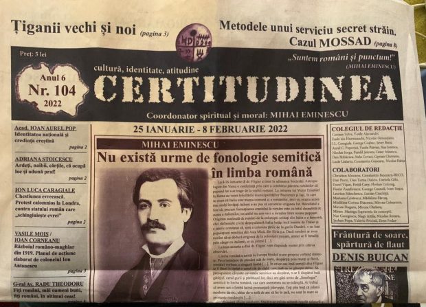 Corpul de Control din Ministerul Culturii, anchetă la TNB după distribuirea unui ziar antisemit