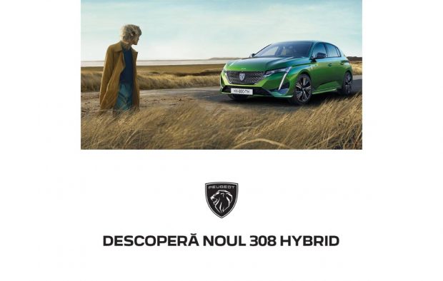 Noul PEUGEOT 308 – primul model ce poartă noul logo PEUGEOT