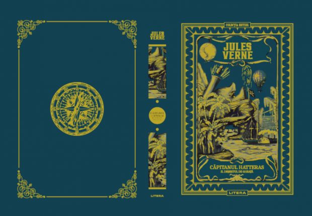 Aventura continuă cu „Căpitanul Hatteras. Deșertul de gheață”, colecția Jules Verne