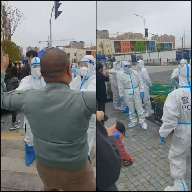 Oamenii din Shanghai răbufnesc din cauza măsurilor draconce anti-COVID. Scoși din case cu forța, pentru ca locuințele lor să fie folosite ca spații de carantinare