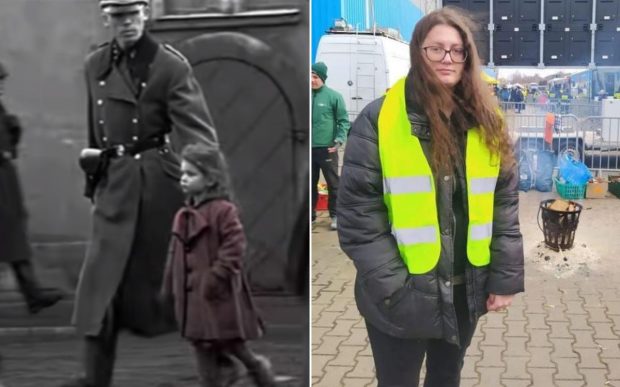 Actrița Olivia Dabrowska, „fetița cu haină roșie” din „Lista lui Schindler”, e șefa voluntarilor care ajută refugiații ajunși în Polonia
