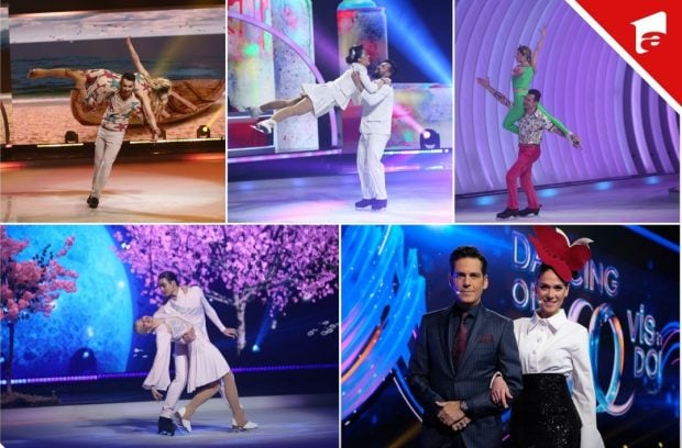 Finaliști „Dancing on Ice” 2022. Ce echipă a fost eliminată în semifinală: „A fost superbă experiența asta”