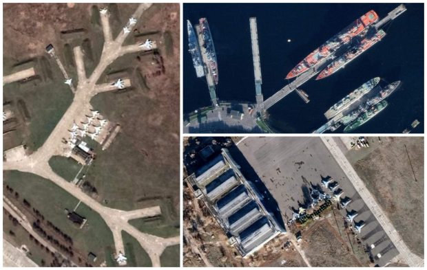 Baze militare ruse, inclusiv cele cu arme nucleare, vizibile în cele mai mici detalii pe Google Maps