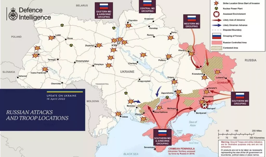 Război în Ucraina, ziua 52 | Atacurile ruse de la Kiev și Herson au făcut victime în rândul civililor. Rusia spune că a eliberat toate zonele urbane din Mariupol de forțele ucrainene