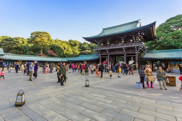 Meiji Jingu Shrine – una dintre cele mai populare atracții din Tokyo