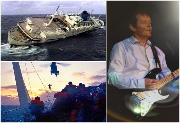 Cum a salvat un chitarist sute de oameni de pe un vas de croazieră care se scufunda. „Eram în mijlocul oceanului, în întuneric, într-o furtună cumplită”