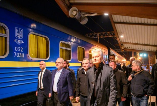 Președinții Poloniei și țărilor baltice merg la Kiev, unde se vor întâlni cu Volodimir Zelenski