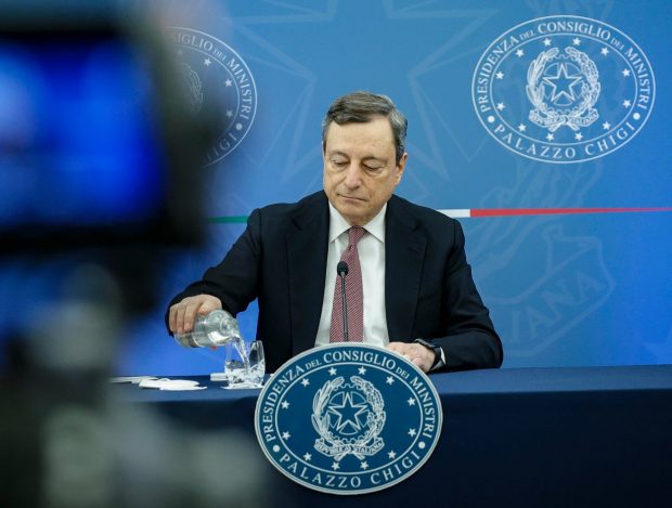Premierul italian spune că oprirea importurilor de gaze rusești „nu se află încă pe masa sancțiunilor” împotriva Rusiei
