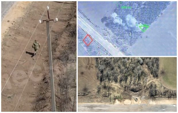 VIDEO| Un soldat rus care fugea cât îl țineau picioarele ca să scape de o dronă ucraineană a dat de gol poziția unității sale, care a fost distrusă