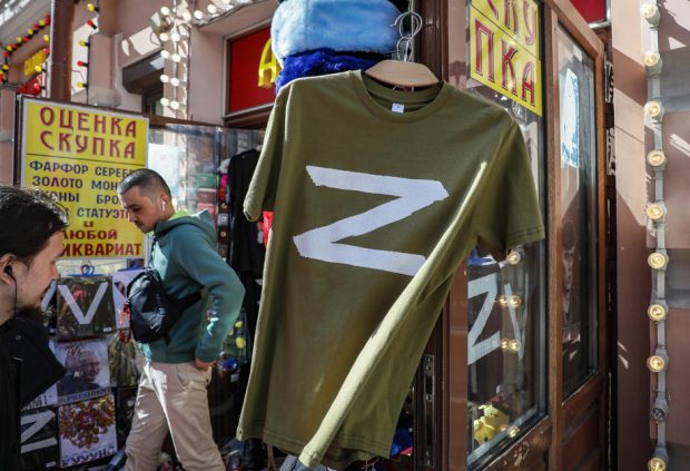Lituania interzice utilizarea literei „Z”, simbol al invaziei ruse în Ucraina. Amenzi de până la 1.500 de euro