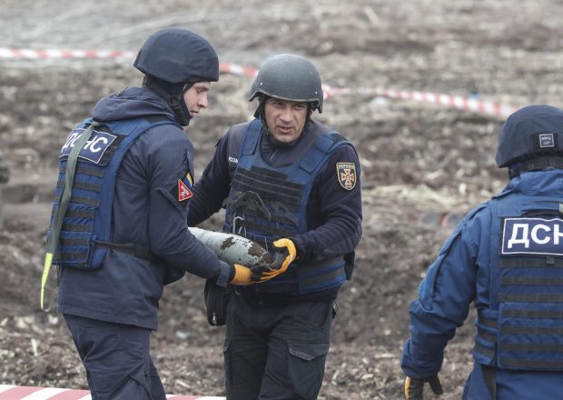 Jumătate din teritoriul Ucrainei este minat, anunță guvernul de la Kiev