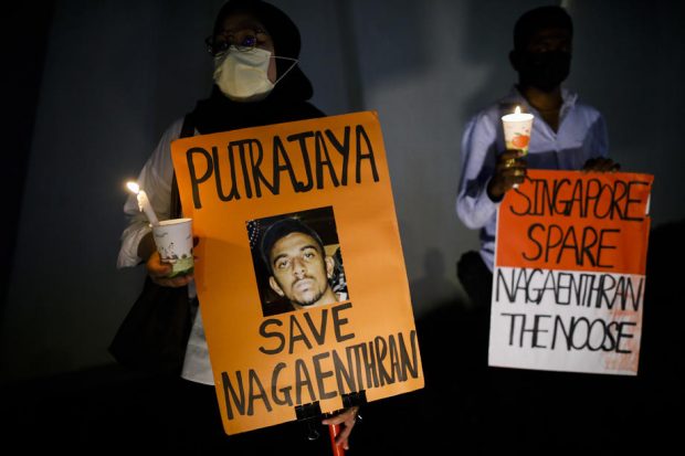 Un bărbat cu dizabilități mintale a fost executat pentru trafic de droguri, în Singapore