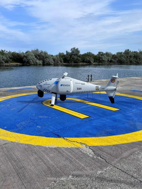 Frontiera maritimă este din nou supravegheată cu drone de tip elicopter, anunță Poliția de Frontieră