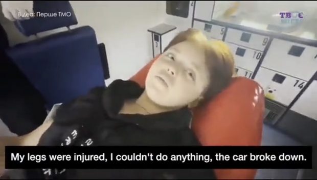 VIDEO | O adolescentă de 15 ani din Ucraina, împușcată în picioare, a condus 30 km ca să salveze patru răniți