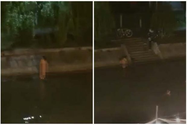 Polițiștii caută cinci fete care au făcut baie goale în Bega, în centrul Timișoarei. A fost deschis un dosar penal