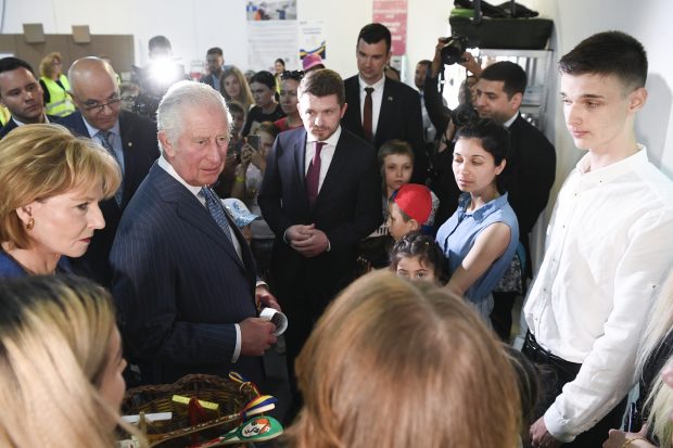 Refugiații ucraineni de la Romexpo, la vizita Prințului Charles: „Ne bucură, dar nu e de ajuns pentru a opri războiul”